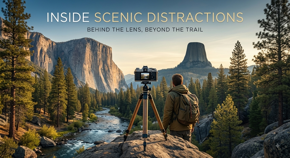 Welcome to Inside Scenic Distractions: Behind the Lens, Beyond the Trail