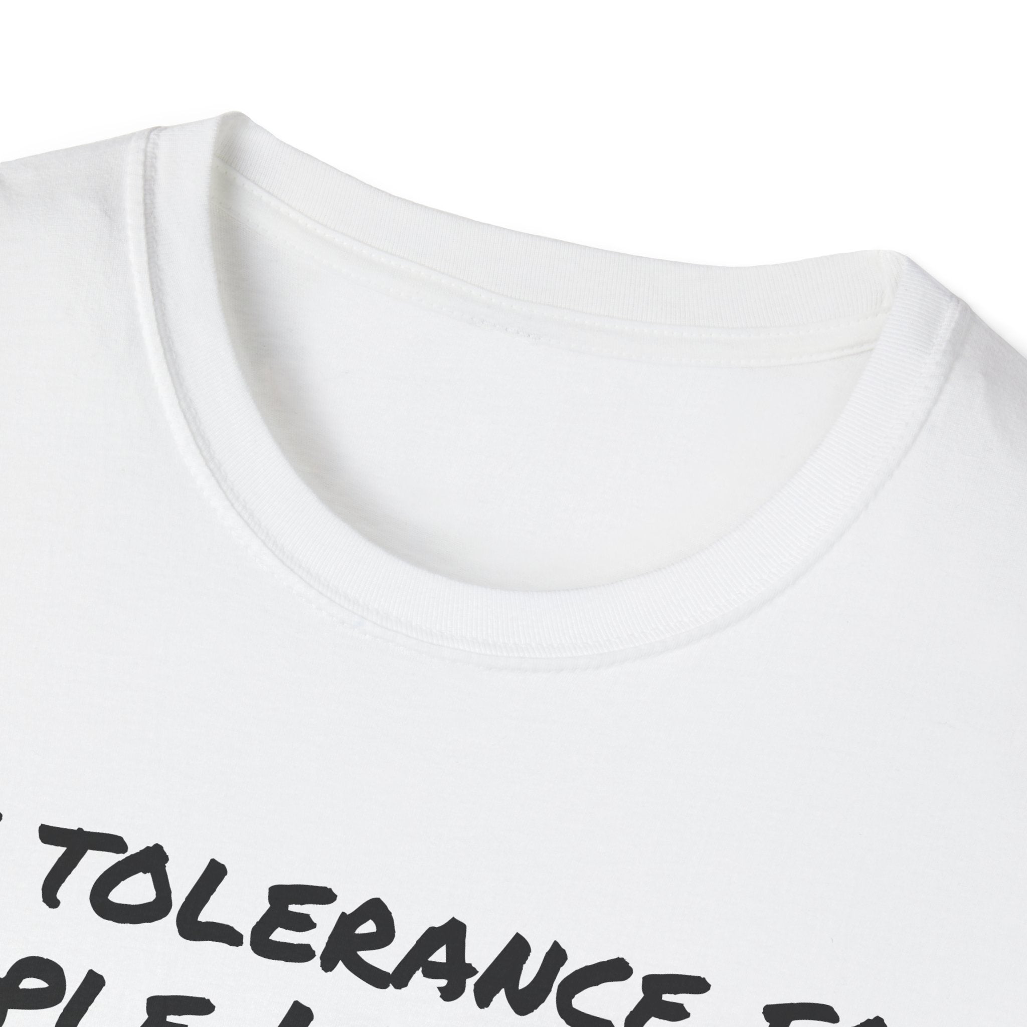 Funny Zebra T-Shirt, Sarcastic Shirt, My Tolerance For People Lasts This Long, Colorful Vintage Animal Graphic Tee