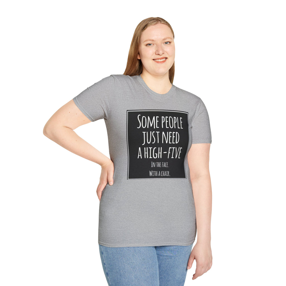 High-Five In The Face With A Chair Sarcastic T-Shirt