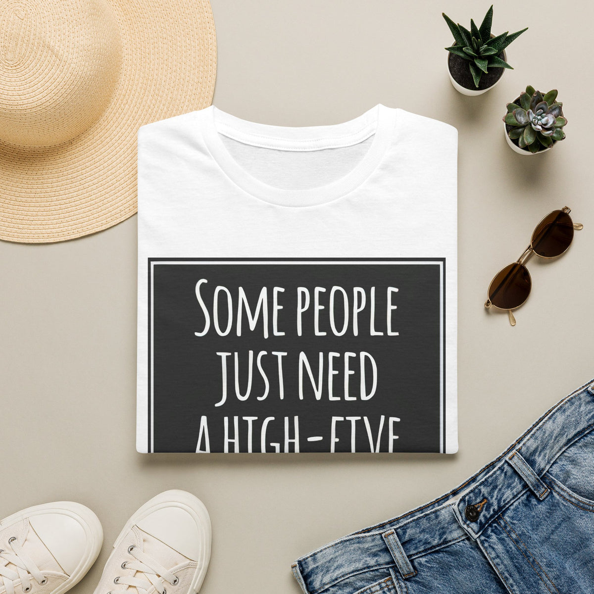 High-Five In The Face With A Chair Sarcastic T-Shirt