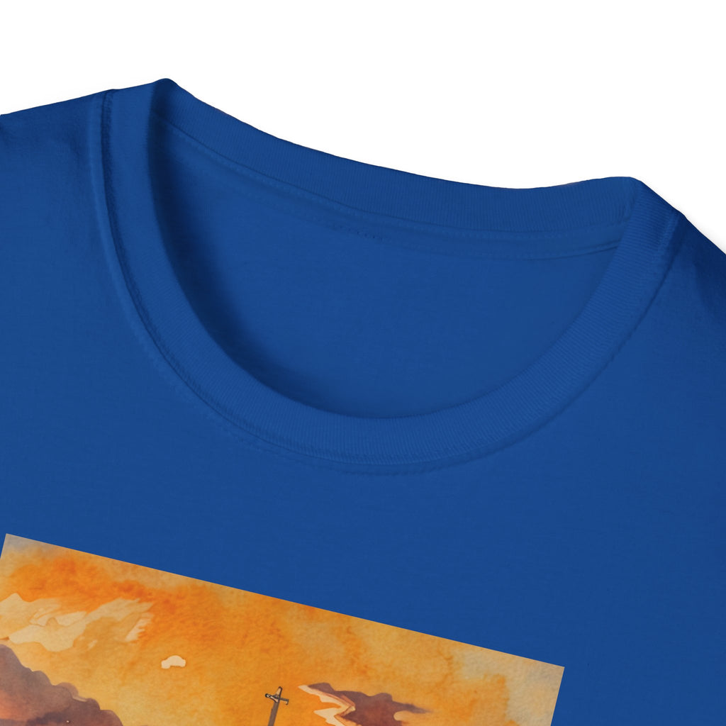 Puerto Vallarta Church Sunset Graphic T-Shirt