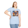 Dia de los Muertos Chihuahua Mural T-Shirt | Sugar Skull Dog Graphic Tee