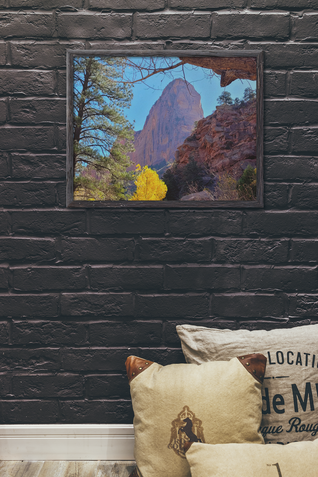 Zion National Park Artwork Print - Scenic Landscape, Landscape Art - Gift Ideas - Nature Landscape Print - Photography Art