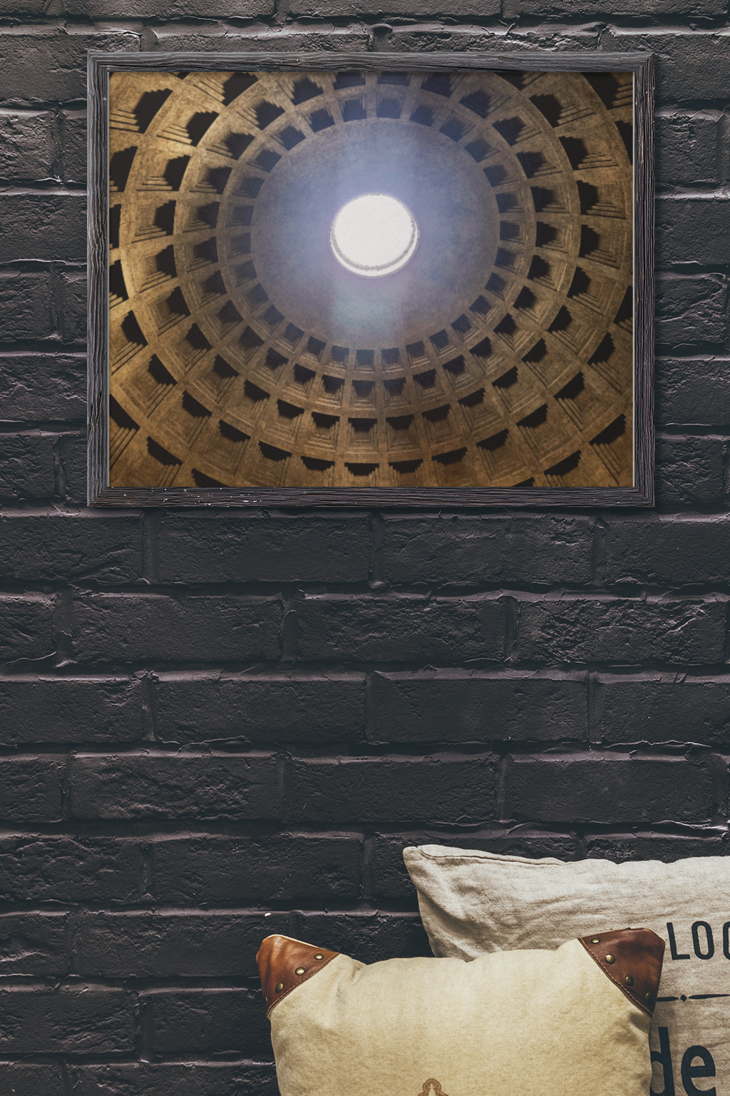 Pantheon Dome Oculus Photo Print | Rome Architectural Wall Art | Ancient Rome Photography | Italian Landmark Fine Art Poster