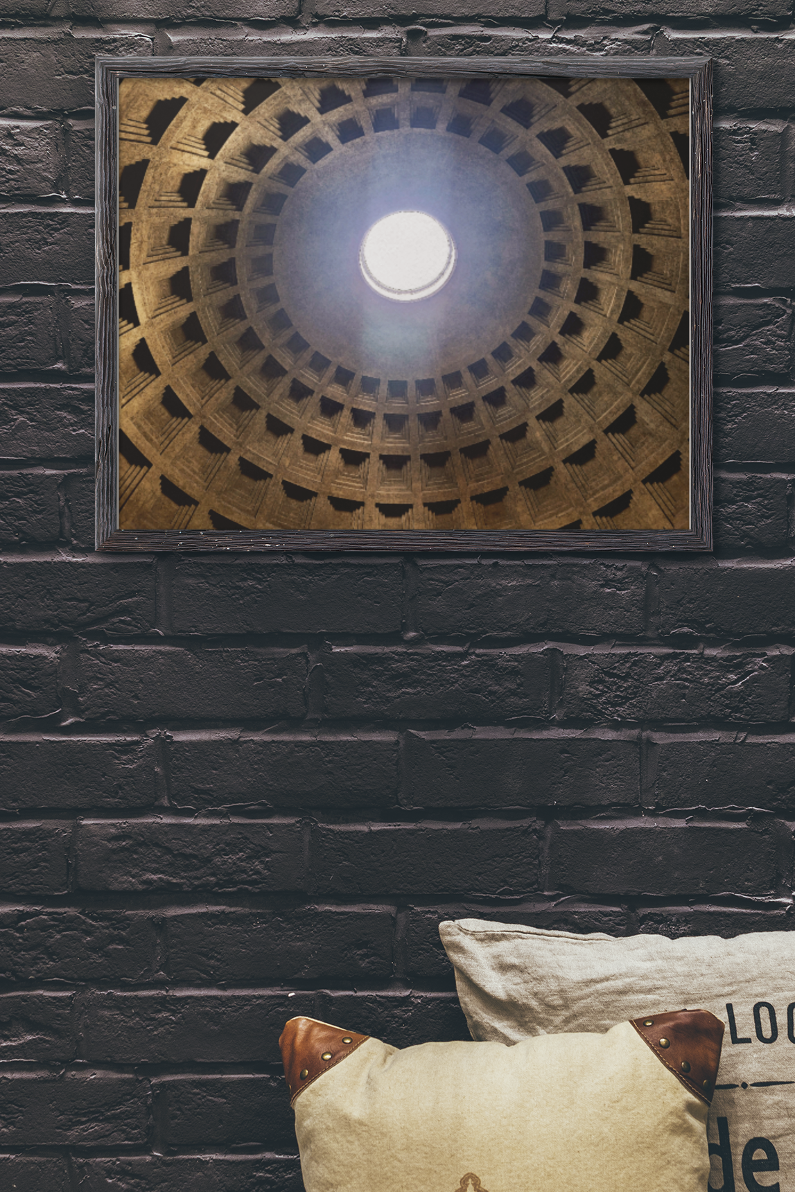 Pantheon Dome Oculus Photo Print | Rome Architectural Wall Art | Ancient Rome Photography | Italian Landmark Fine Art Poster