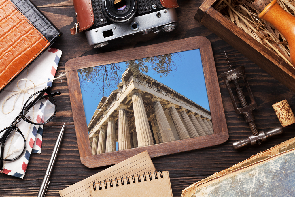 Temple of Hephaestus Athens Architecture Print