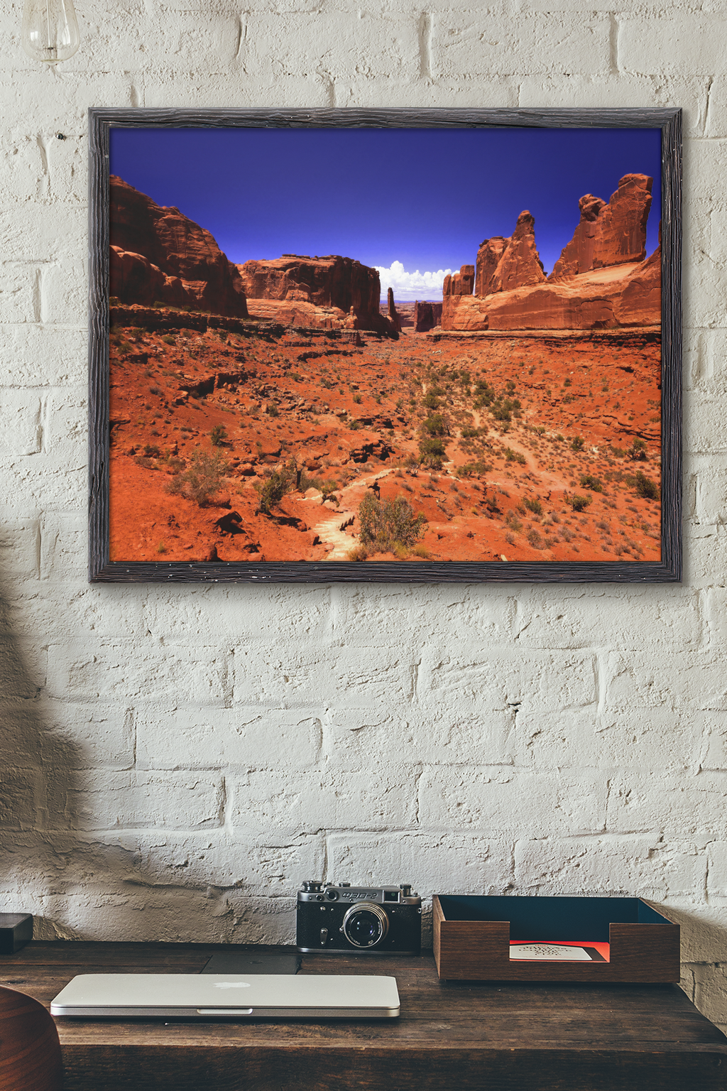 Arches National Park Park Avenue Fine Art Print | Utah Red Rock Canyon Landscape Photography