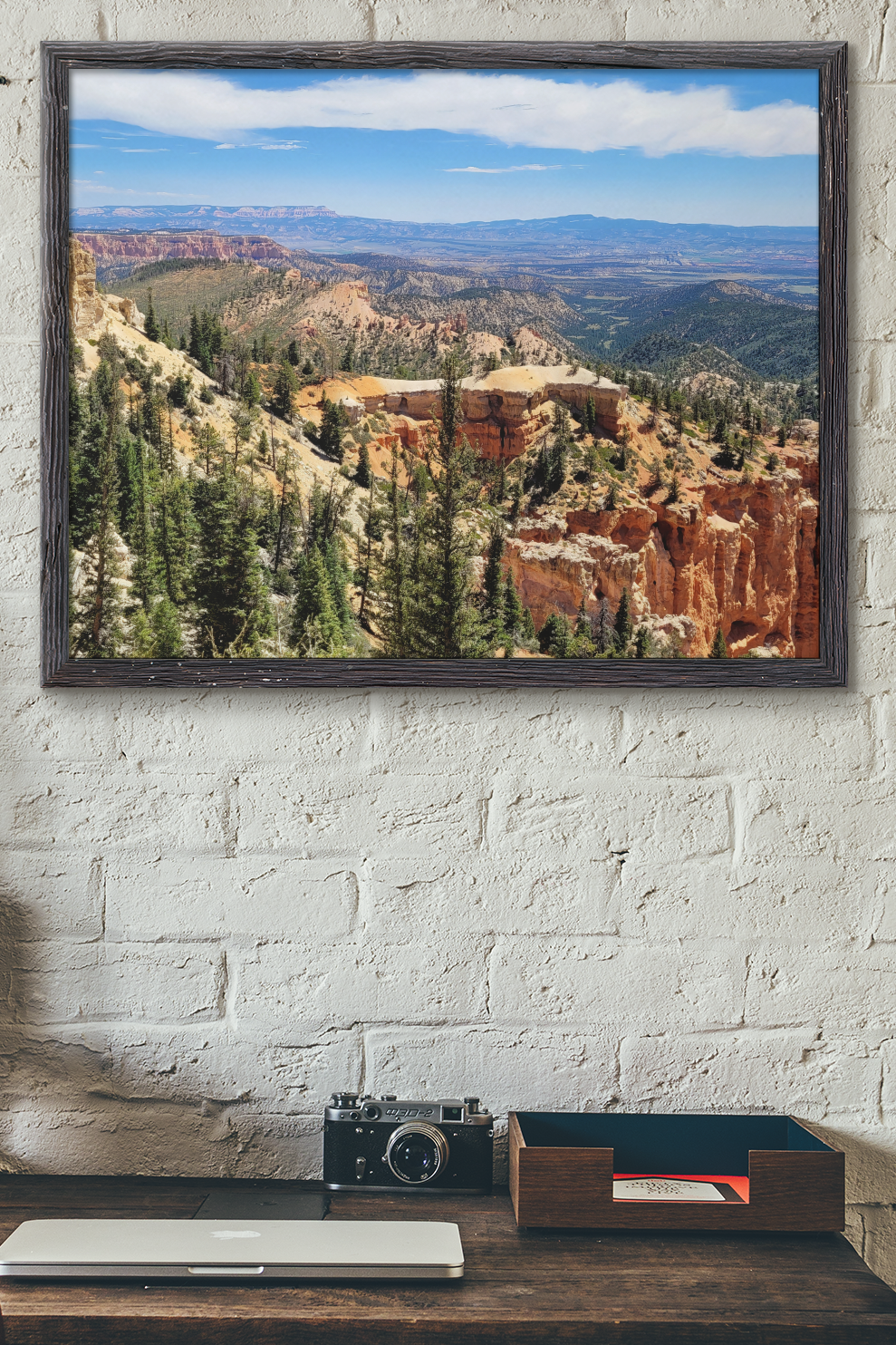 Bryce Canyon National Park Framed Canvas Wall Art