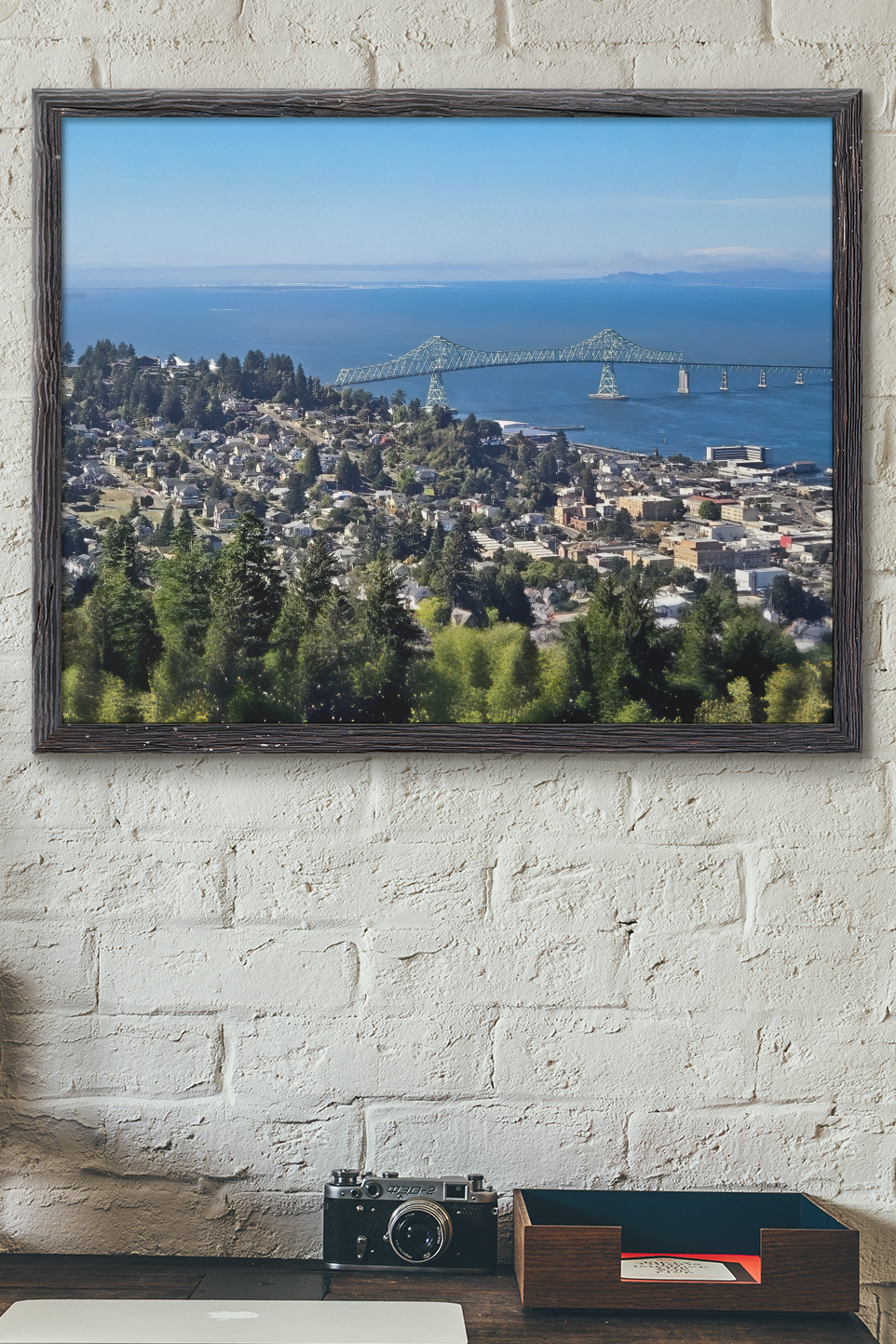 Astoria Oregon Megler Bridge & Columbia River Fine Art Print