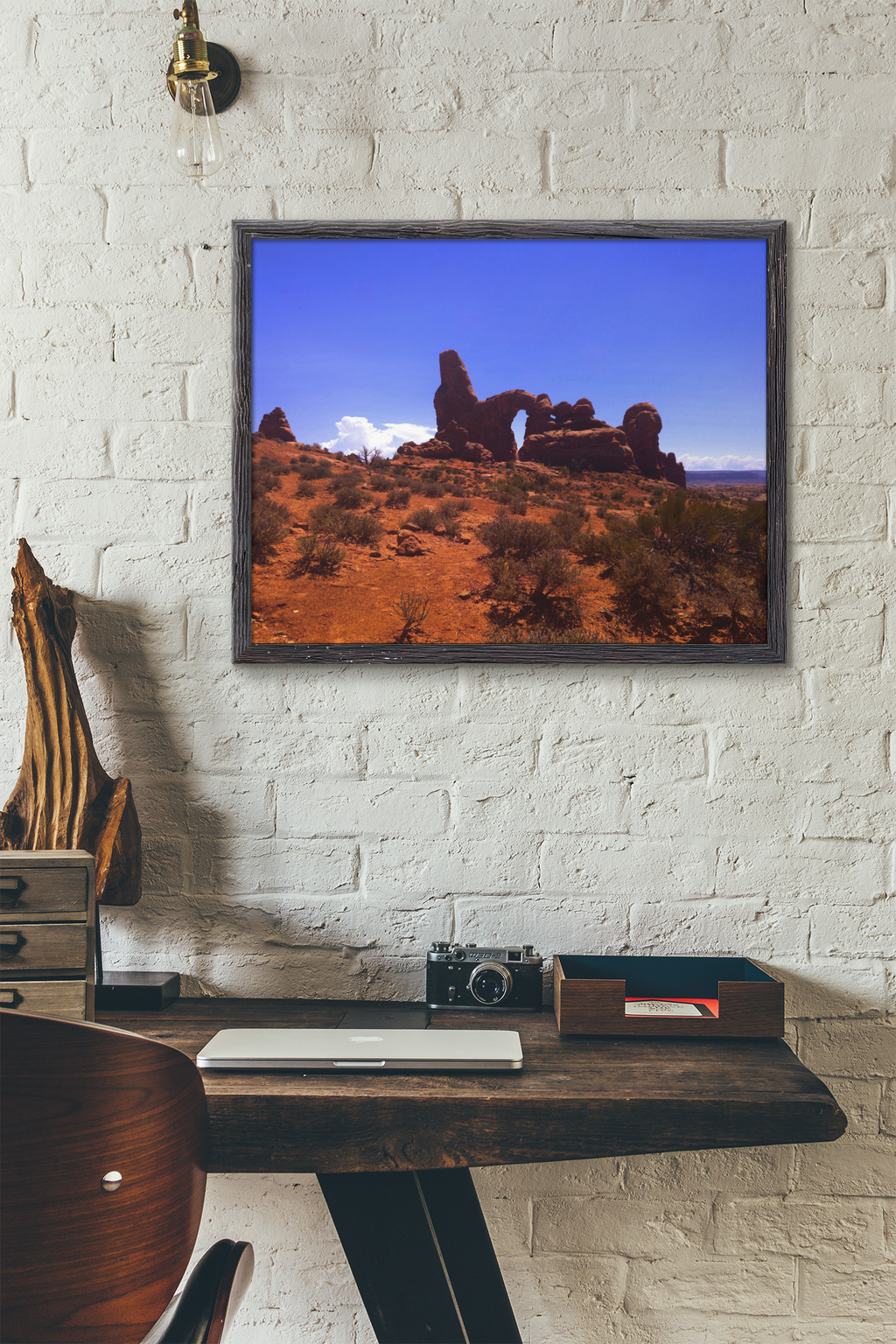 Arches National Park Turret Arch Wall Art | Utah Red Rock Landscape Fine Art Print