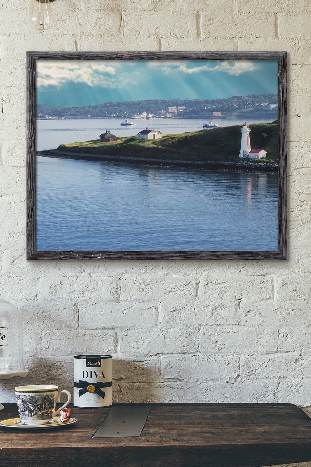 Halifax Harbor Lighthouse Fine Art Photography Print