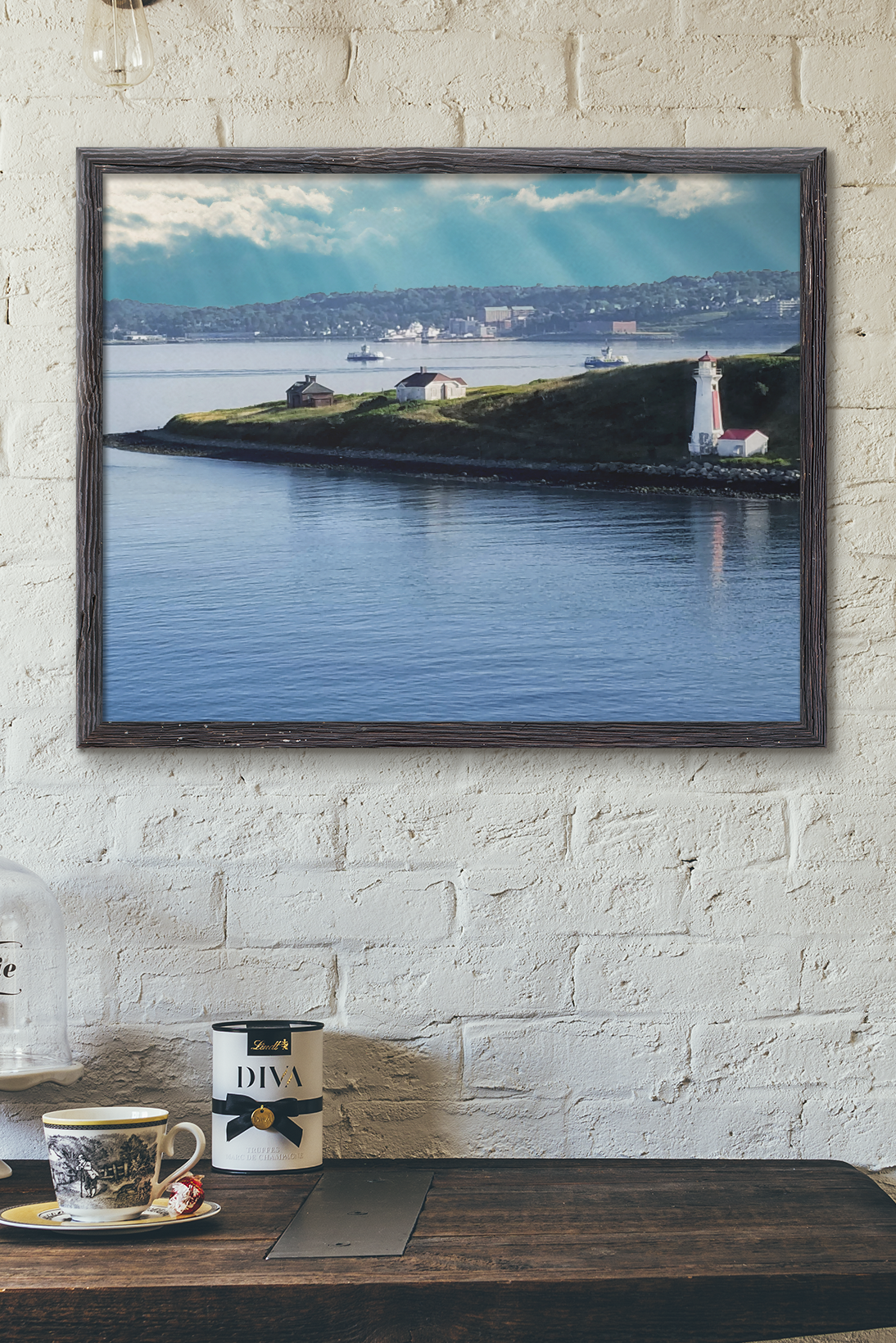 Halifax Harbor Lighthouse Fine Art Photography Print