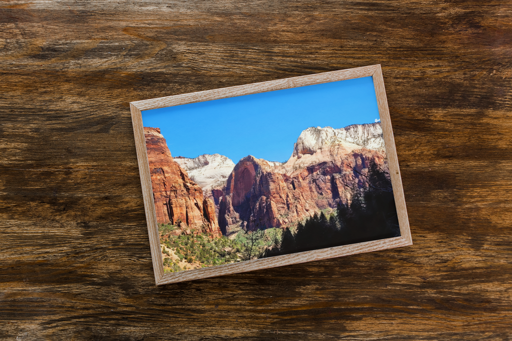 Zion National Park Great White Throne Fine Art Print