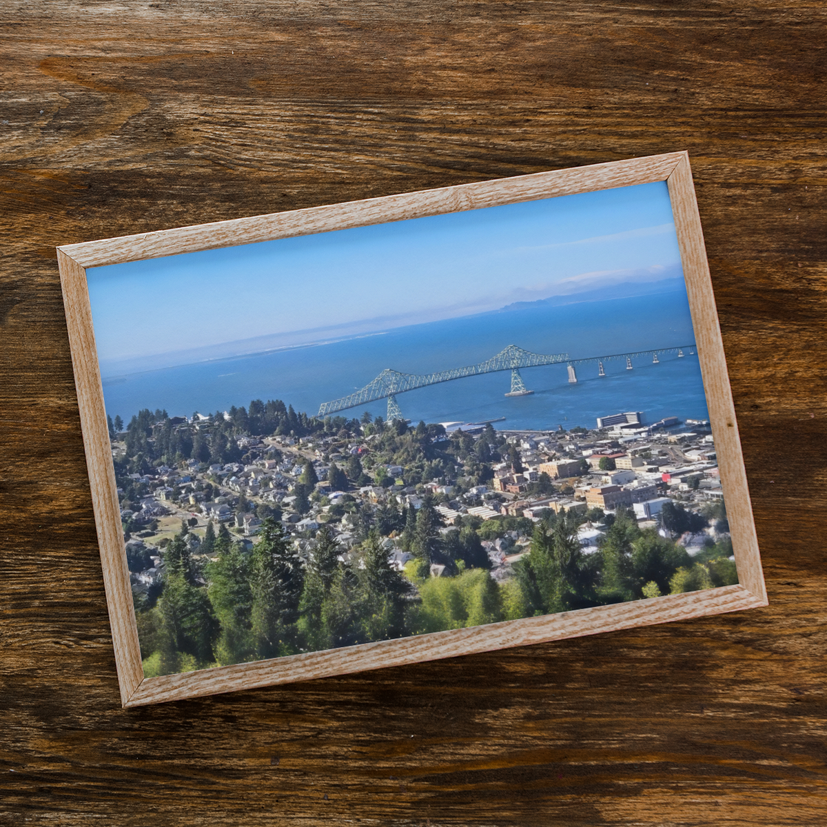 Astoria Oregon Megler Bridge & Columbia River Fine Art Print