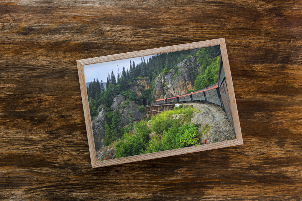 Skagway Alaska White Pass & Yukon Route Railway Fine Art Print