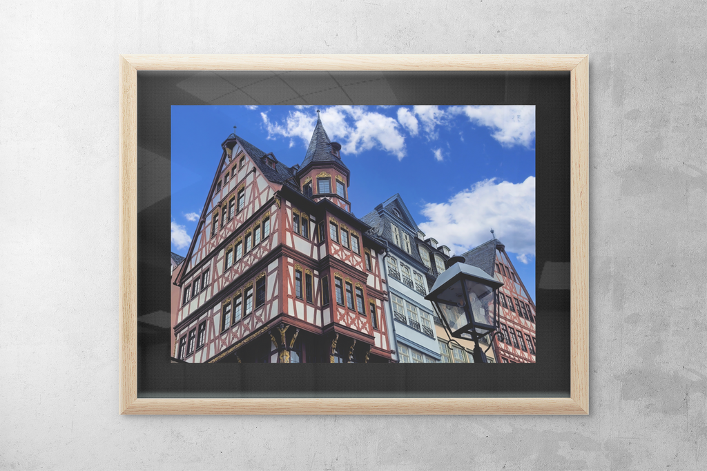 Frankfurt Römerberg Architecture Fine Art Print
