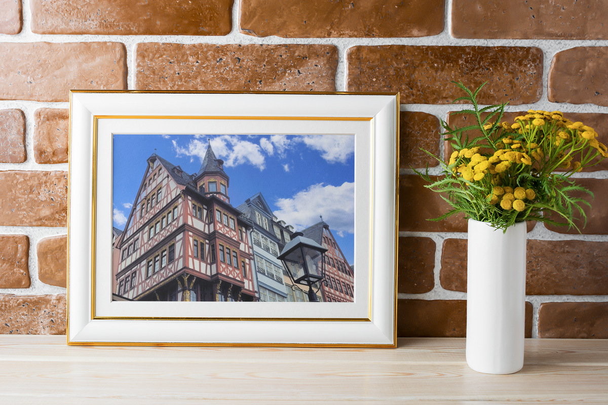 Frankfurt Römerberg Architecture Fine Art Print