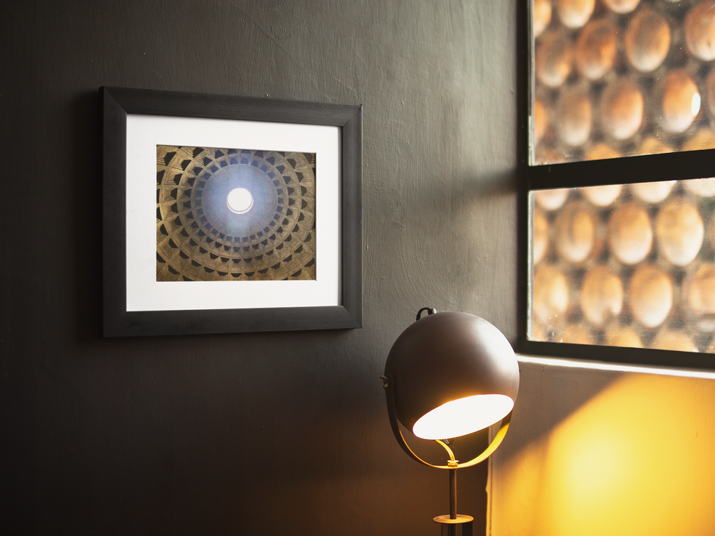 Pantheon Dome Oculus Photo Print | Rome Architectural Wall Art | Ancient Rome Photography | Italian Landmark Fine Art Poster