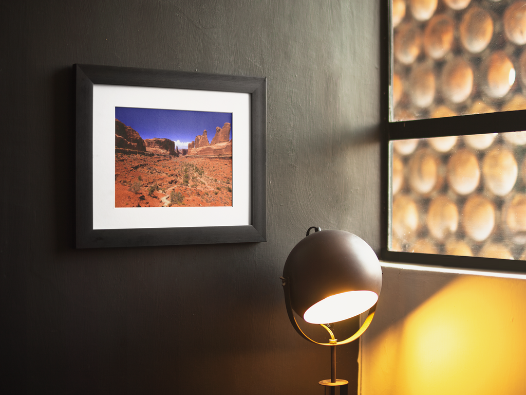 Arches National Park Park Avenue Fine Art Print | Utah Red Rock Canyon Landscape Photography