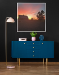 Golden Hour Rustic Barn Photography Print