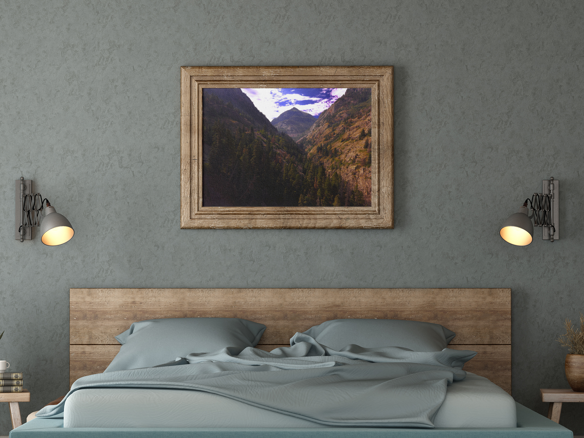 Rocky Mountain Canyon Valley Fine Art Photography Print