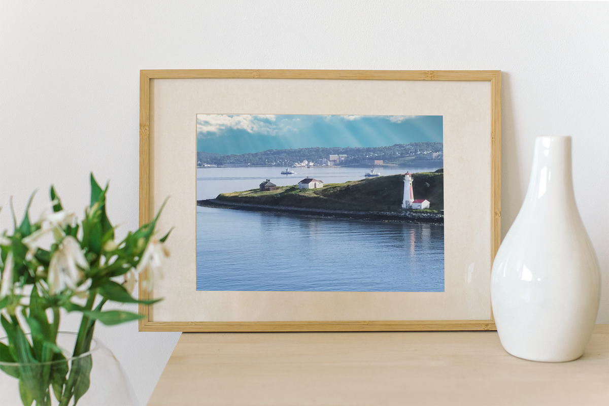 Halifax Harbor Lighthouse Fine Art Photography Print