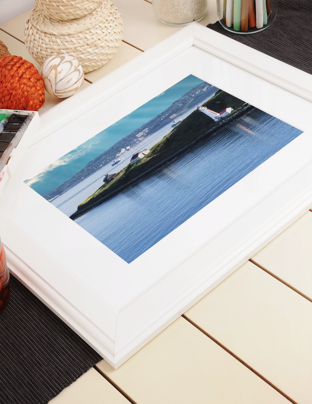 Halifax Harbor Lighthouse Fine Art Photography Print