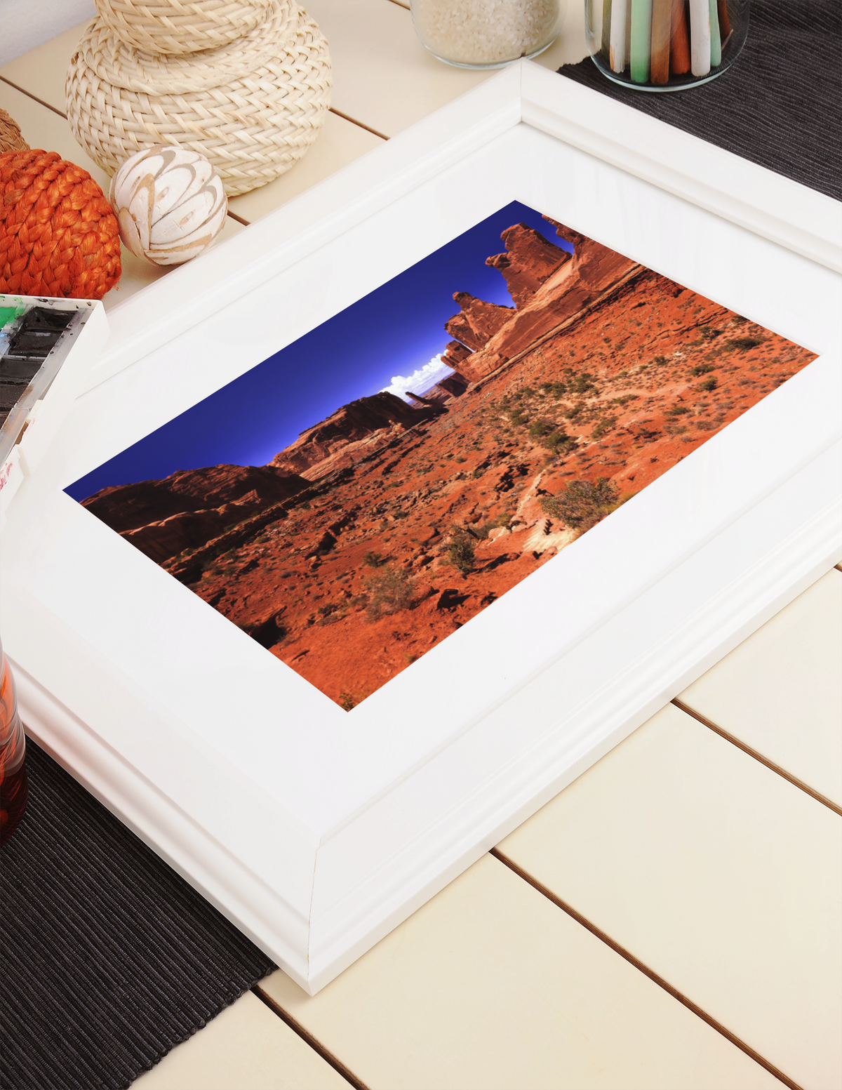 Arches National Park Park Avenue Fine Art Print | Utah Red Rock Canyon Landscape Photography