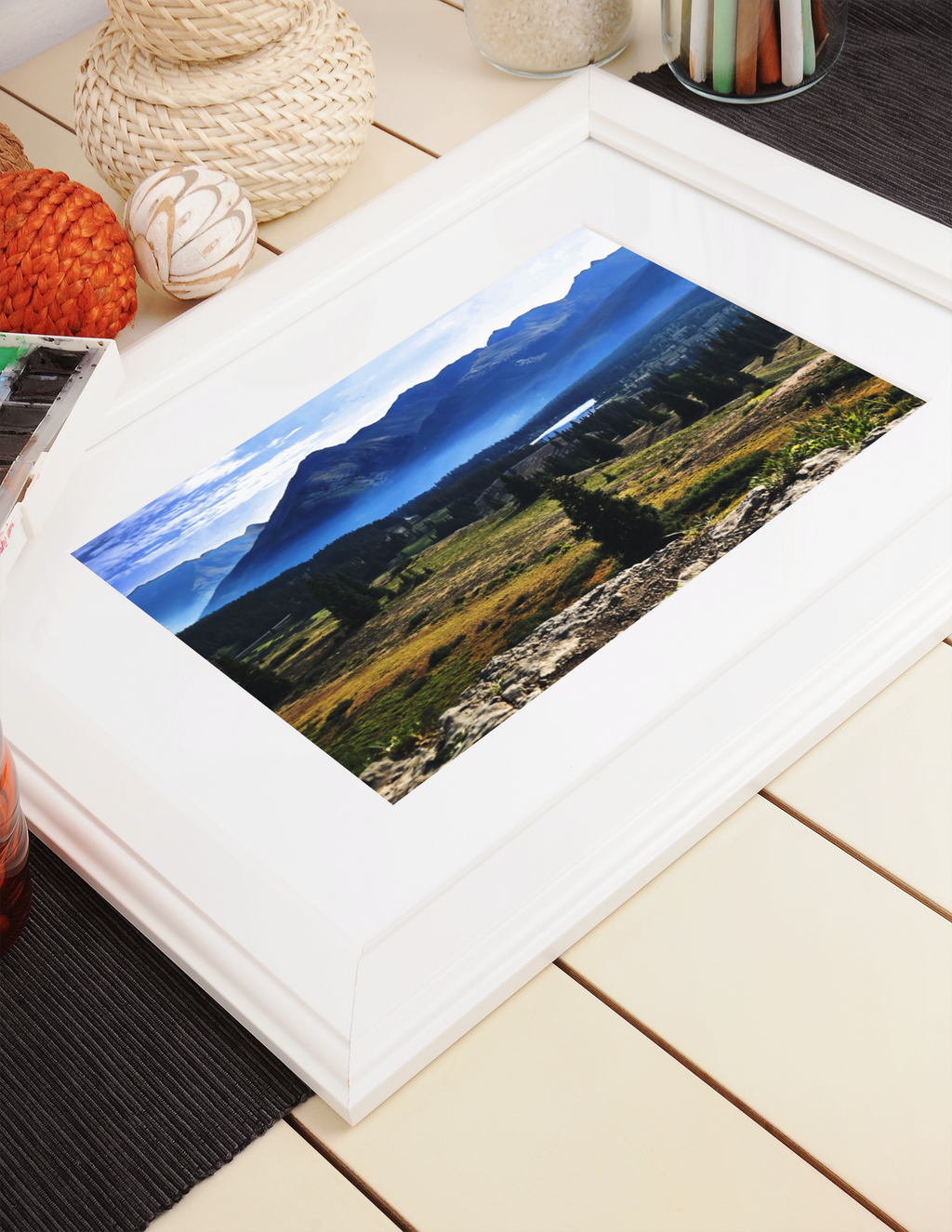 Misty Morning Colorado Rocky Mountains Landscape Photography Print