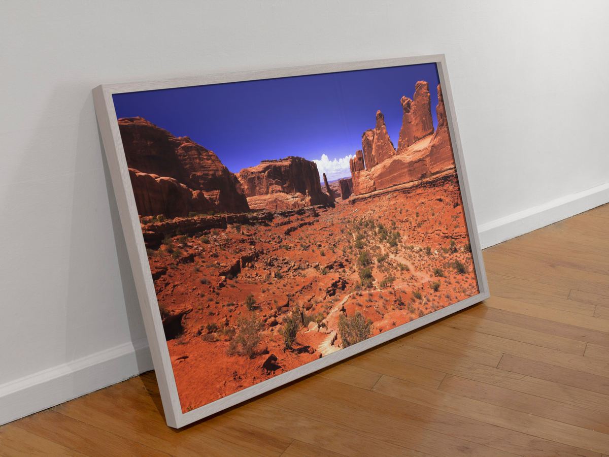 Arches National Park Park Avenue Fine Art Print | Utah Red Rock Canyon Landscape Photography