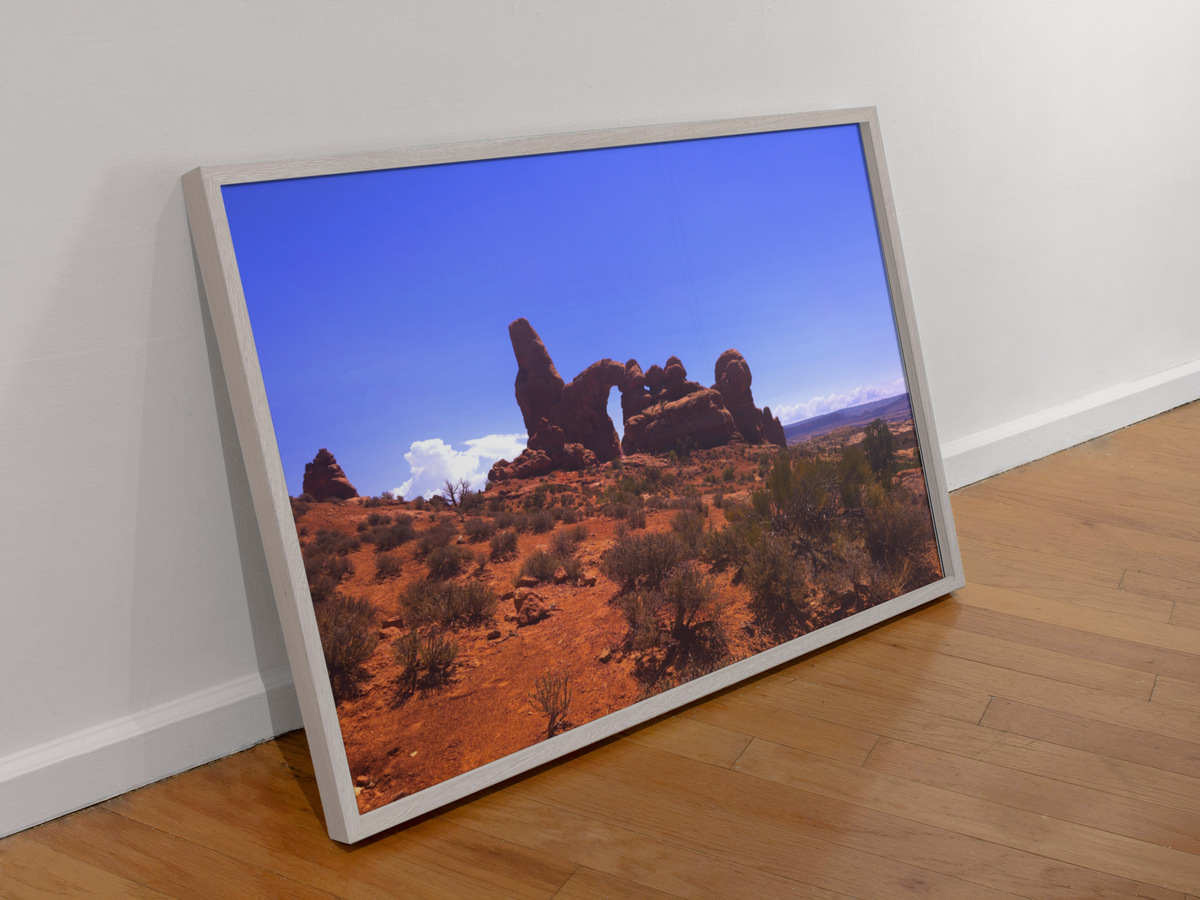 Arches National Park Turret Arch Wall Art | Utah Red Rock Landscape Fine Art Print