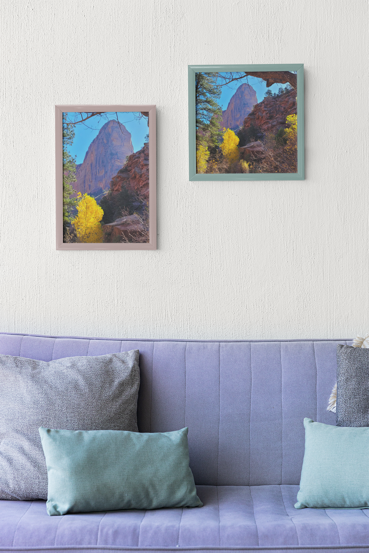 Zion National Park Artwork Print - Scenic Landscape, Landscape Art - Gift Ideas - Nature Landscape Print - Photography Art