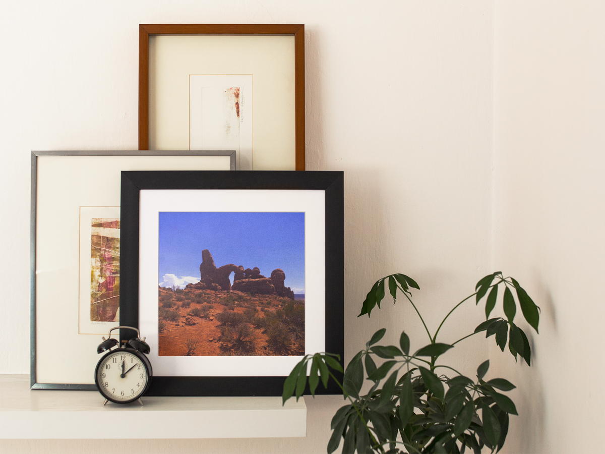 Arches National Park Turret Arch Wall Art | Utah Red Rock Landscape Fine Art Print